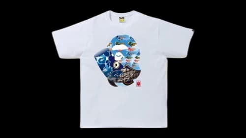 BAPE Children's Day Tee (SS20) White/Light Blue