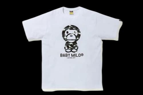 BAPE City Camo Baby Milo Tee White