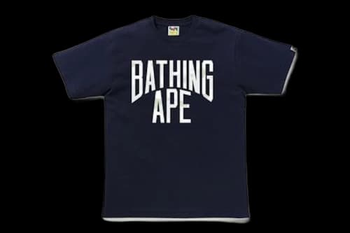BAPE City Camo NYC Logo Tee Navy