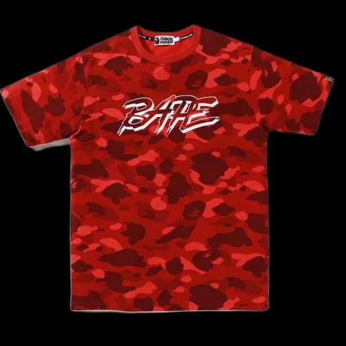 BAPE Color Camo BAPE Tee (FW19) Red