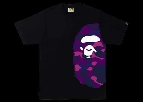 BAPE Color Camo By Bathing Ape Tee Black/Purple