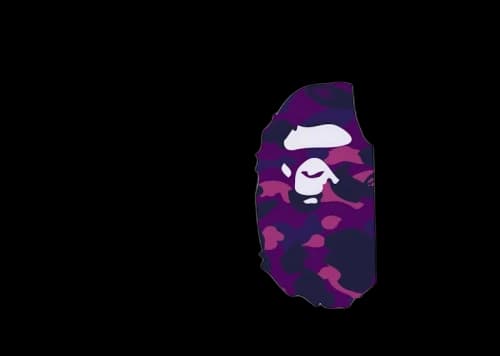 BAPE Color Camo By Bathing Ape Tee White/Purple