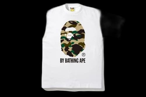 BAPE Color Camo By Bathing Tee White/Yellow