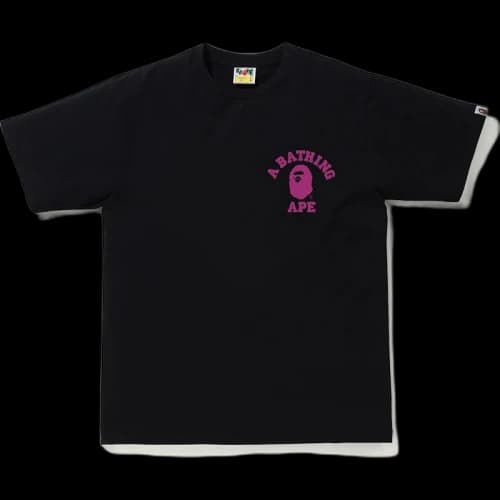 BAPE Color Camo College ATS Tee (FW20) Black/Purple