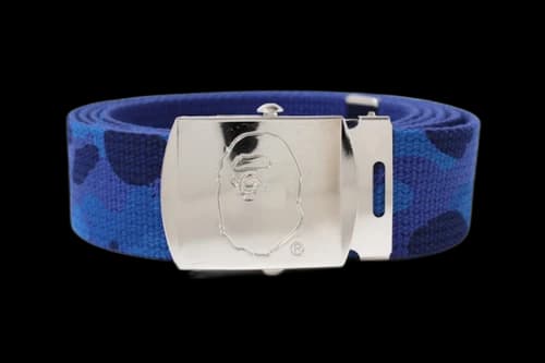 BAPE Color Camo Gi Belt Navy/Silver