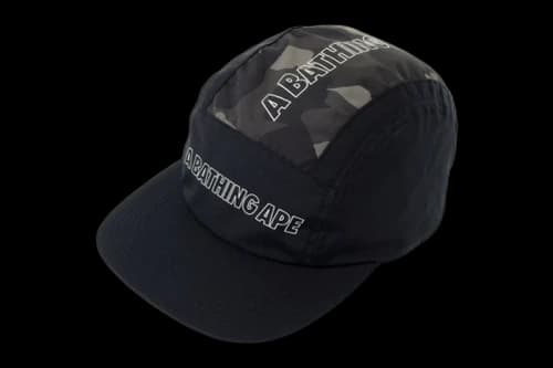 BAPE Color Camo Jet Cap Black
