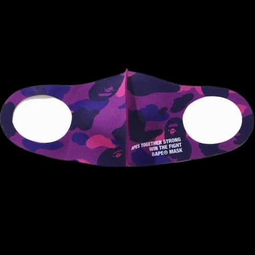 BAPE Color Camo Mask 3 Pack Multi