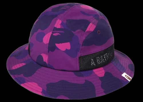 BAPE Color Camo Panel Hat Purple