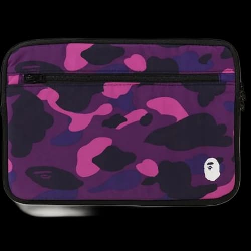 BAPE Color Camo PC Case 13in Purple
