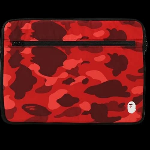 BAPE Color Camo PC Case 15in Red