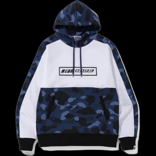 BAPE Color Camo Pullover Hoodie (FW19) Blue