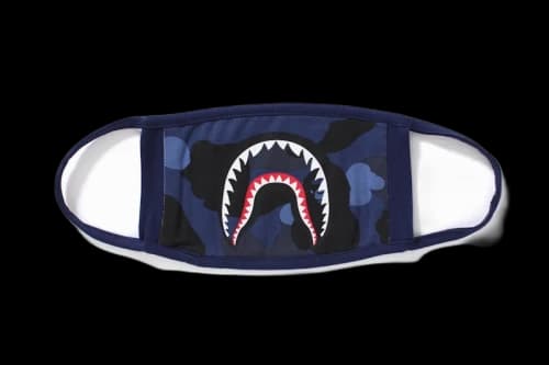 BAPE Color Camo Shark Mask Blue