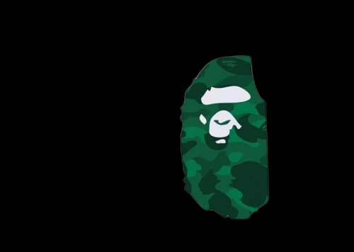 BAPE Color Camo Side Big Ape Head Tee White/Green