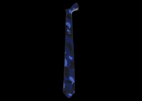 BAPE Color Camo Tie Navy