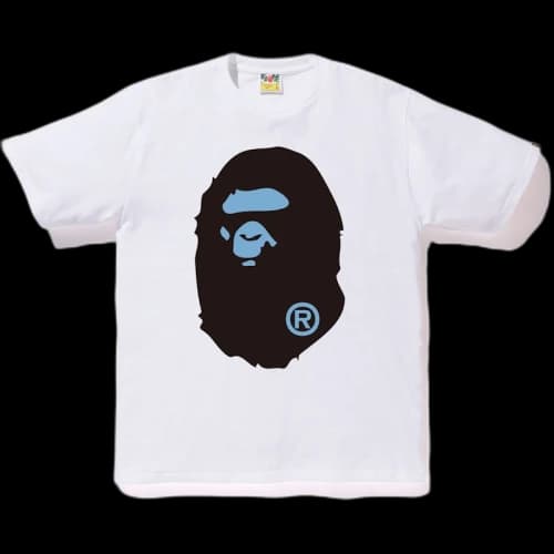 BAPE Colors Big Ape Head Tee (SS18) White