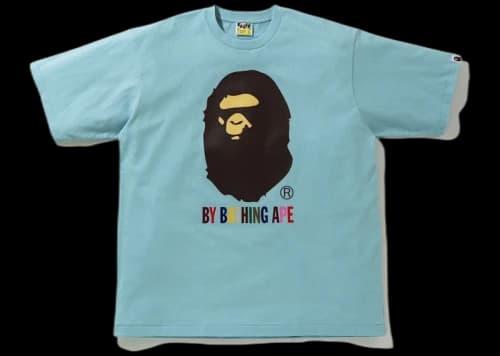 BAPE Colors Relaxed Fit Tee Blue