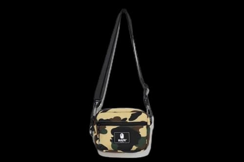 BAPE Cordura 1st Camo Mini Shoulder Bag Yellow