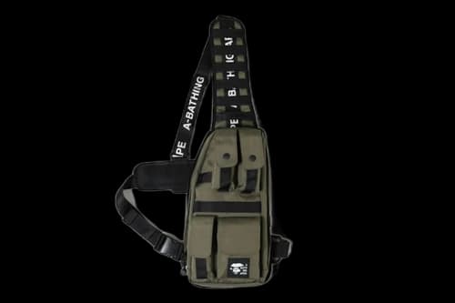 BAPE Cordura Tactical Vest Bag Olive