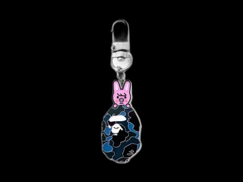 BAPE Dwaekki Keyring Blue