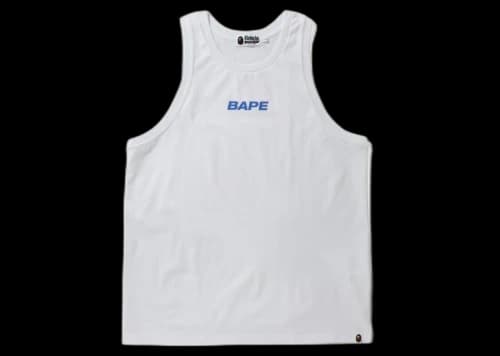 BAPE Electro Neon Tank Top White