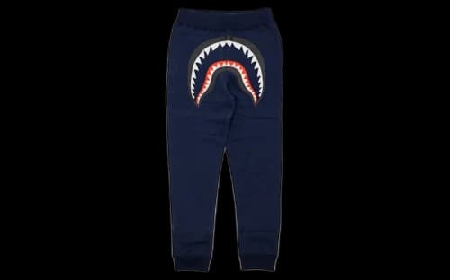 BAPE Faceless Shark Sweatpants Navy