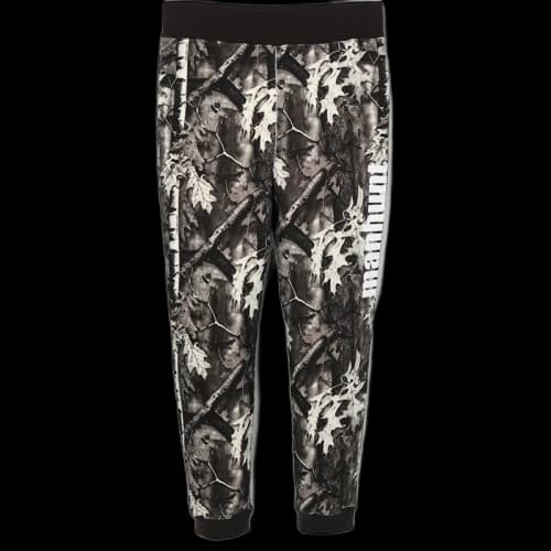 BAPE Forest Camo Slim Sweat Pants Black