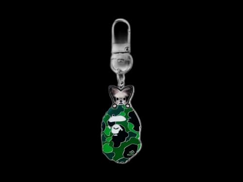 BAPE Foxi.Ny Keyring Green