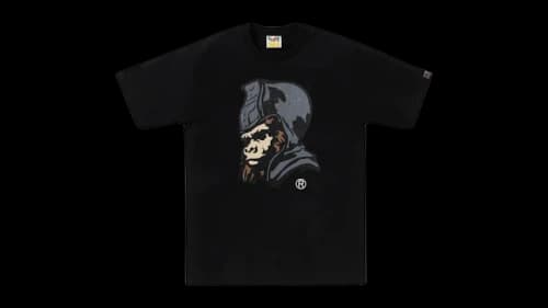 BAPE Glitter General Tee Black