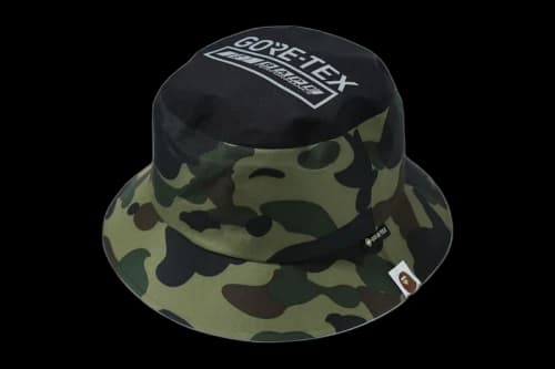 BAPE Gore-Tex 1st Camo Bucket Hat Green