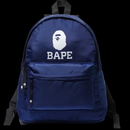 BAPE Happy New Year JR Kids Backpack Navy