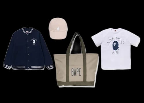 BAPE Happy New Year Kids Bag (FW23) Ivory