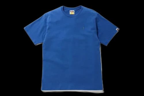 BAPE Head One Point Tee Blue