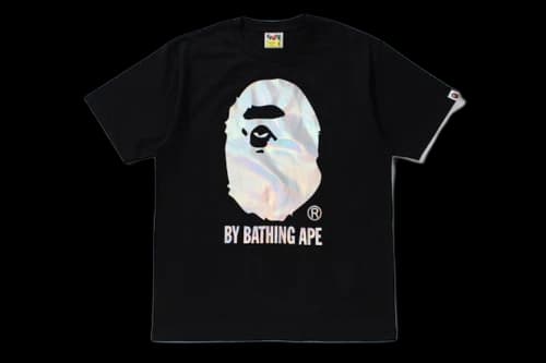 BAPE Hologram By Bathing Tee Black