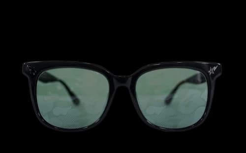 BAPE Jacquard Line ABC Camo Lenses City Camo Sunglasses Black