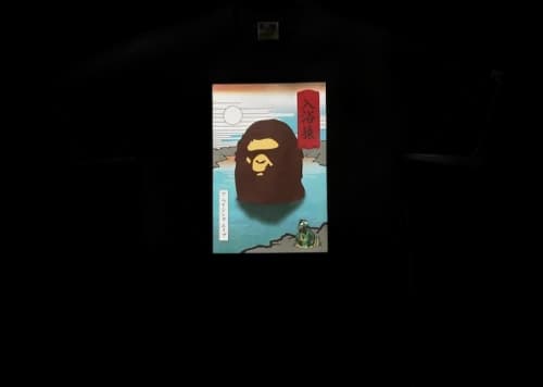 BAPE Japan A Bathing Ape Tee (SS21) Black