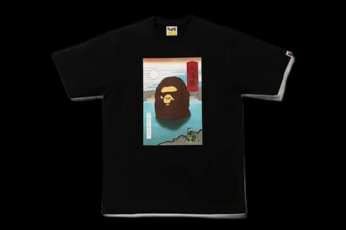 BAPE Japan A Bathing Ape Tee Black