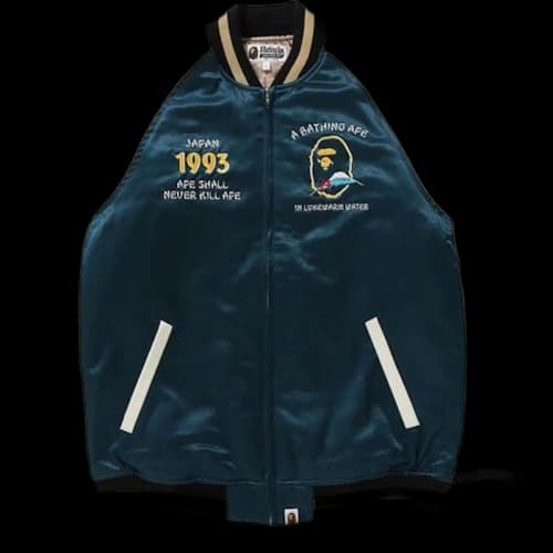 BAPE Japan Souvenir Jacket Blue