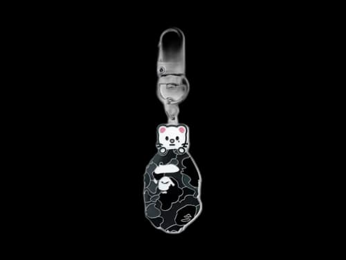 BAPE Jiniret Keyring Black