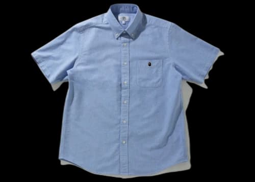 BAPE Loose Fit S/S Shirt Blue