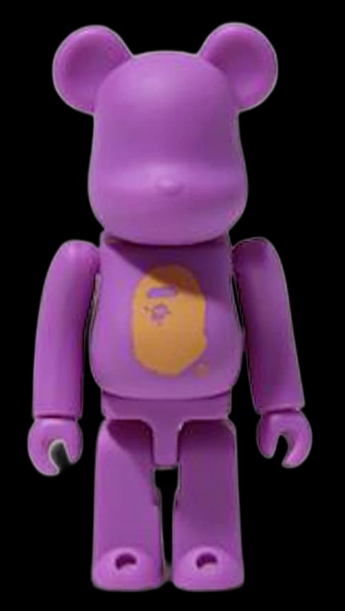 Bearbrick Los Angeles Exclusive 100% Bearbrick Purple/Gold