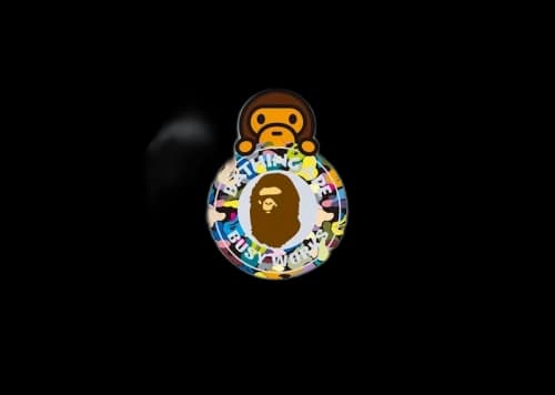 BAPE Milo Busy Works Multi Camo Tee White