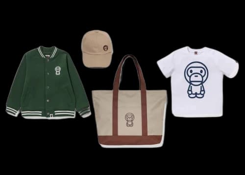 BAPE Milo Happy New Year Kids Bag (FW23) Ivory