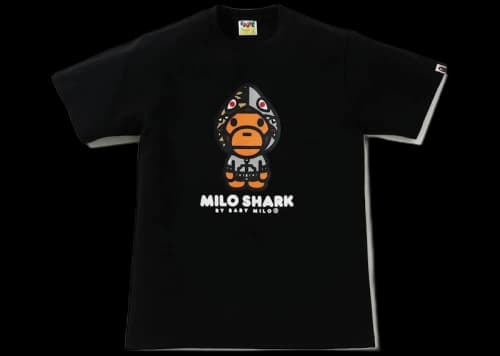 BAPE Milo Shark Tee (SS21) Black/Gray
