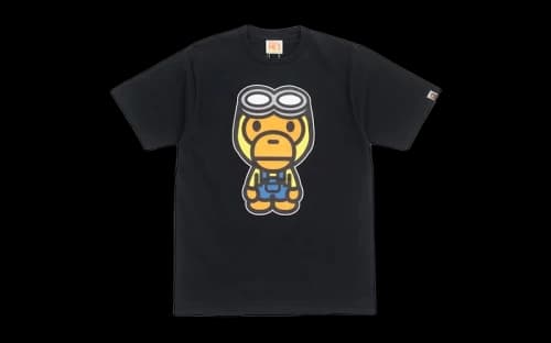 BAPE Minions Baby Milo Tee Black