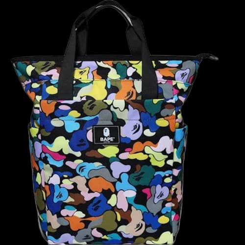 BAPE Multi Camo Moms Day Pack Black
