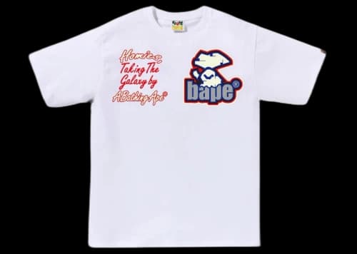 BAPE Multi Motif Tee White