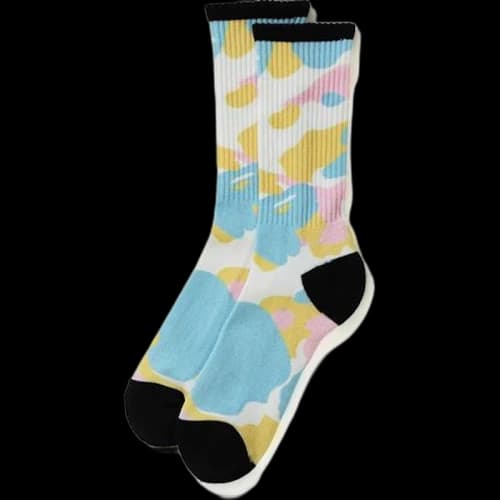 BAPE New Multi Camo Socks White