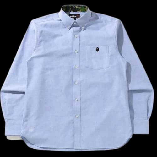 BAPE Oxford BD Shirt Blue