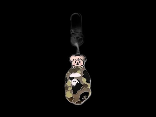 BAPE Puppym Keyring Beige