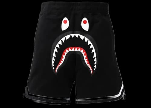 BAPE Shark Basketball Sweatshort Black